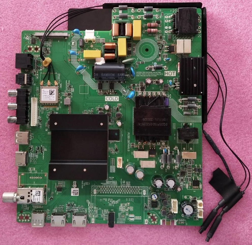 วันบอร์ดทีวีอะโคเนติค (One Board TV ACONATIC) มือสองพร้อมใช้งาน รุ่น50US200AN พาร์ท P150-2874V6.0 ทีคอน TC.P500UHDPV7D.2