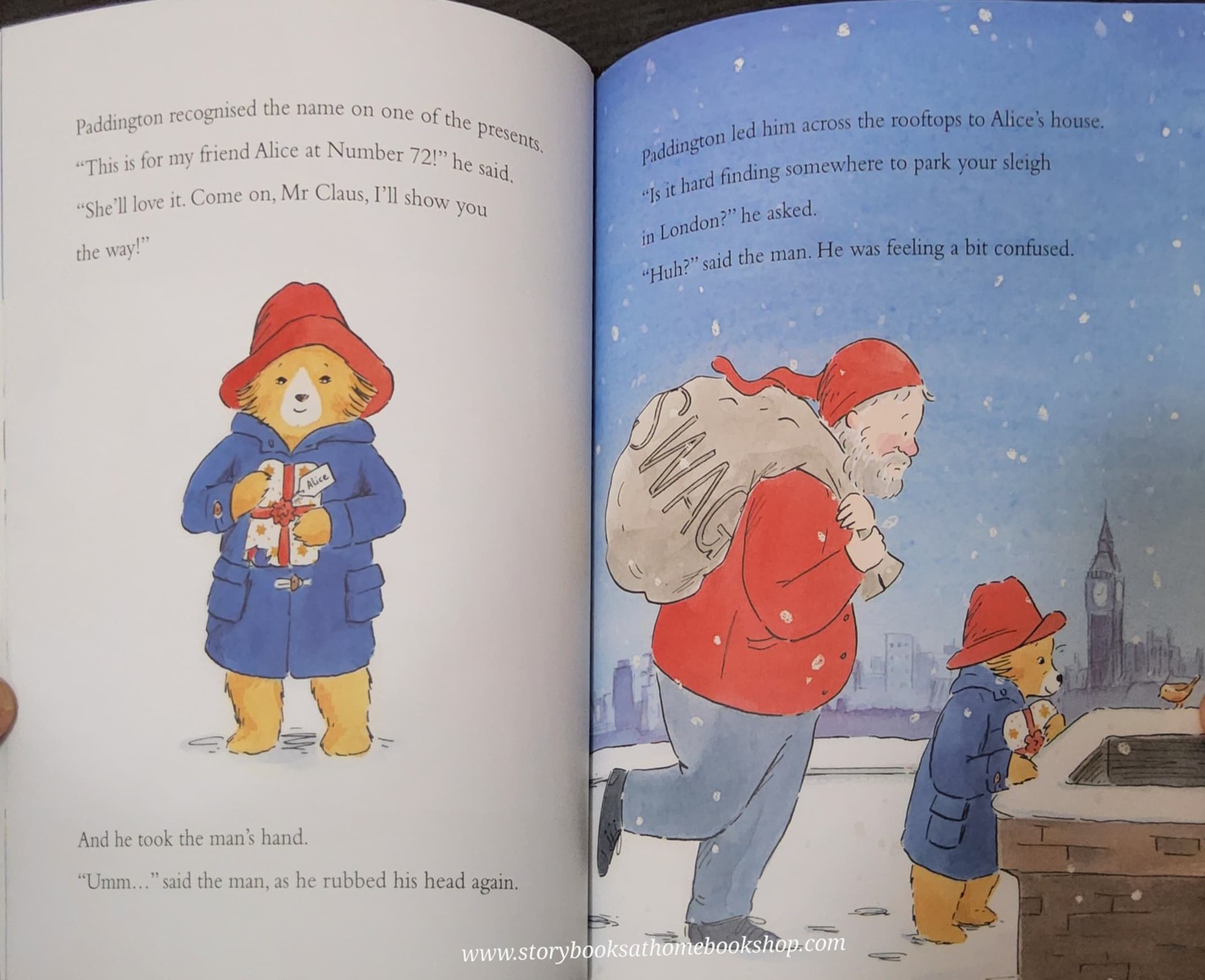 หนังสือนิทานปกอ่อน** 🍓🍓 PADDINGTON & THE CHRISTMAS VISITOR