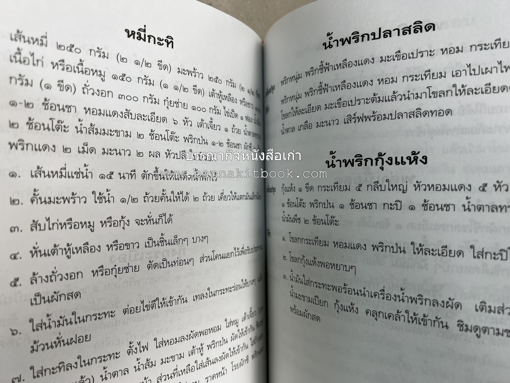 อาหารการกิน (ตำรับอาหาร) หนังสืออนุสรณ์นายสุน แสงวงศ์กิจ ผู้ก่อตั้งกลุ่มบริษัท ส.กิจชัย กรุ๊ป ผู้ผลิตและส่งออกเฟอร์นิเจอร์ไม้ยางพารา.