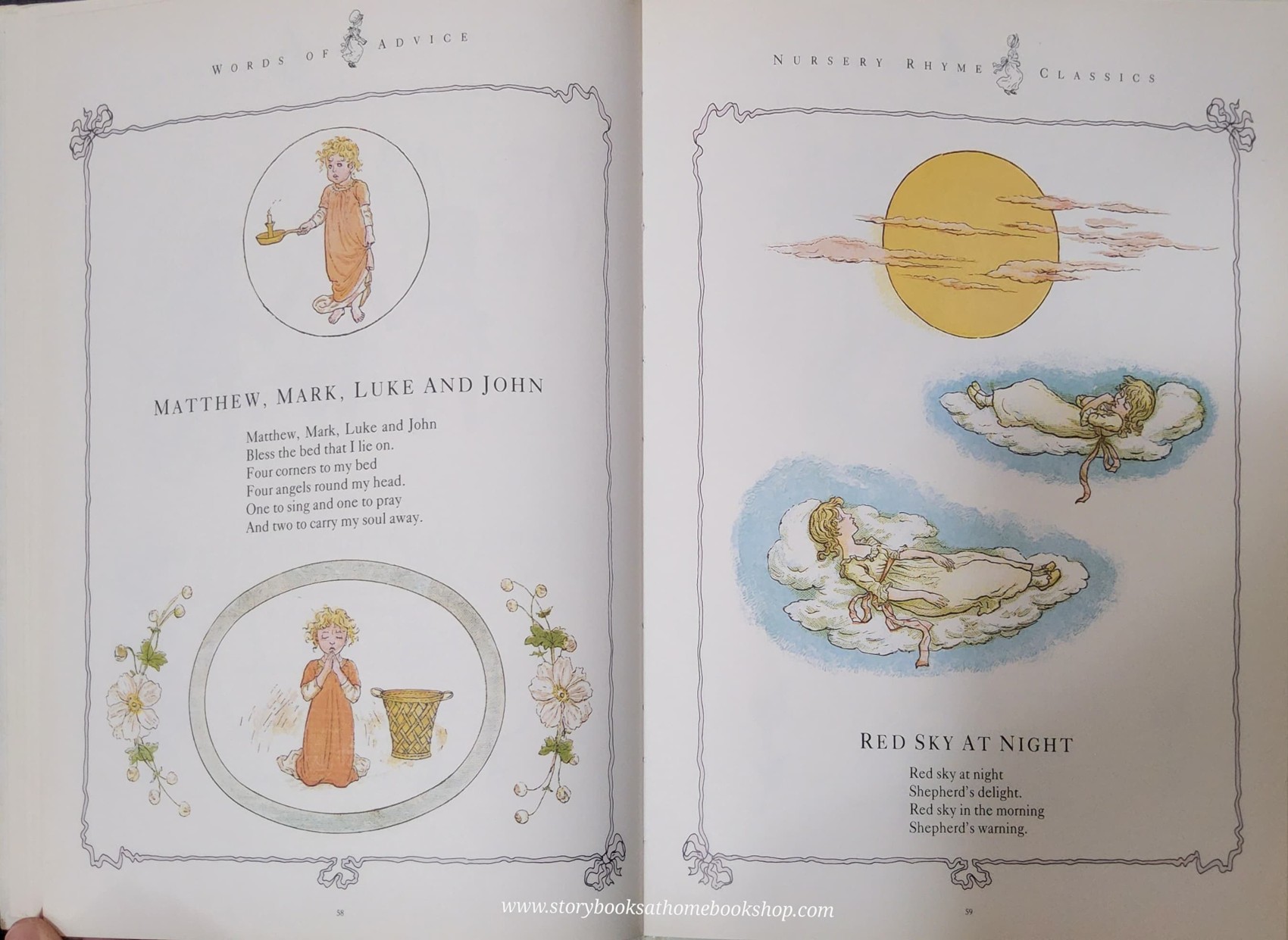 หนังสือนิทานปกแข็ง** 🍅🍓NURSERY RHYME CLASSICS BY KATE GREENAWAY
