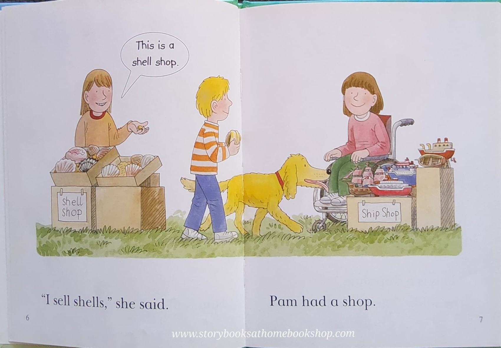 หนังสือนิทานปกแข็ง** 🍅🍅READ WITH BIFF,CHIP&KIPPER:SHOPS PHONICS LEVEL3