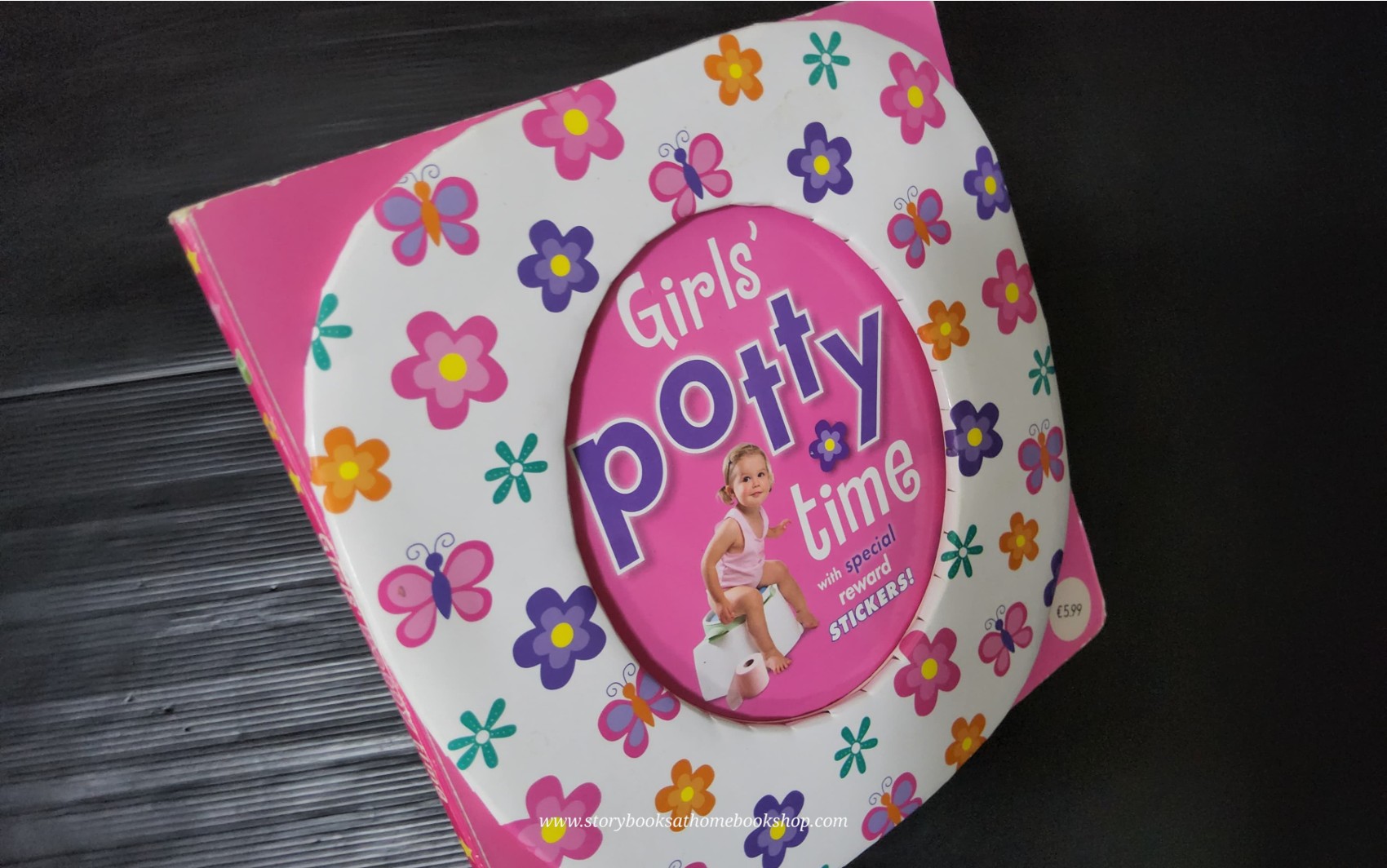 BOARD Book** 🍅🍅GIRLS' POTTY TIME