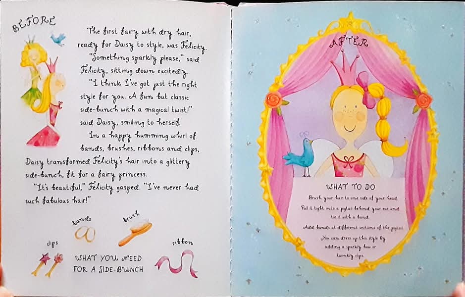 หนังสือนิทานปกแข็ง** 🍅🍓felicity Wishes Hair Magic