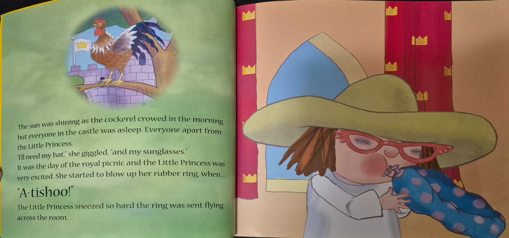 หนังสือนิทานปกอ่อน** 🍅🍓I DON'T WANT A COLD! LITTLE PRINCESS