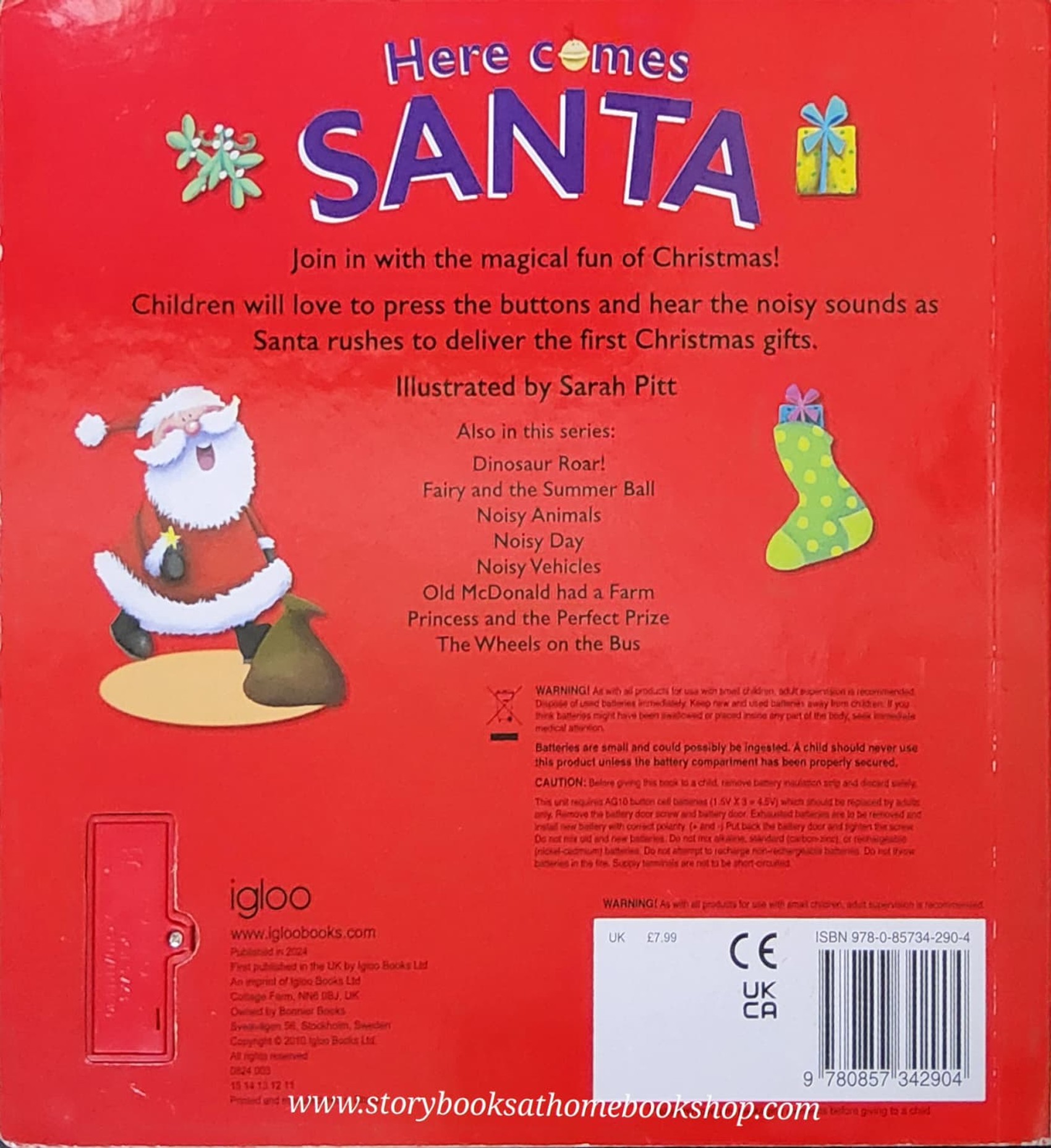 SOUND BOARD BOOK** 🍅🍓HERE COMES SANTA