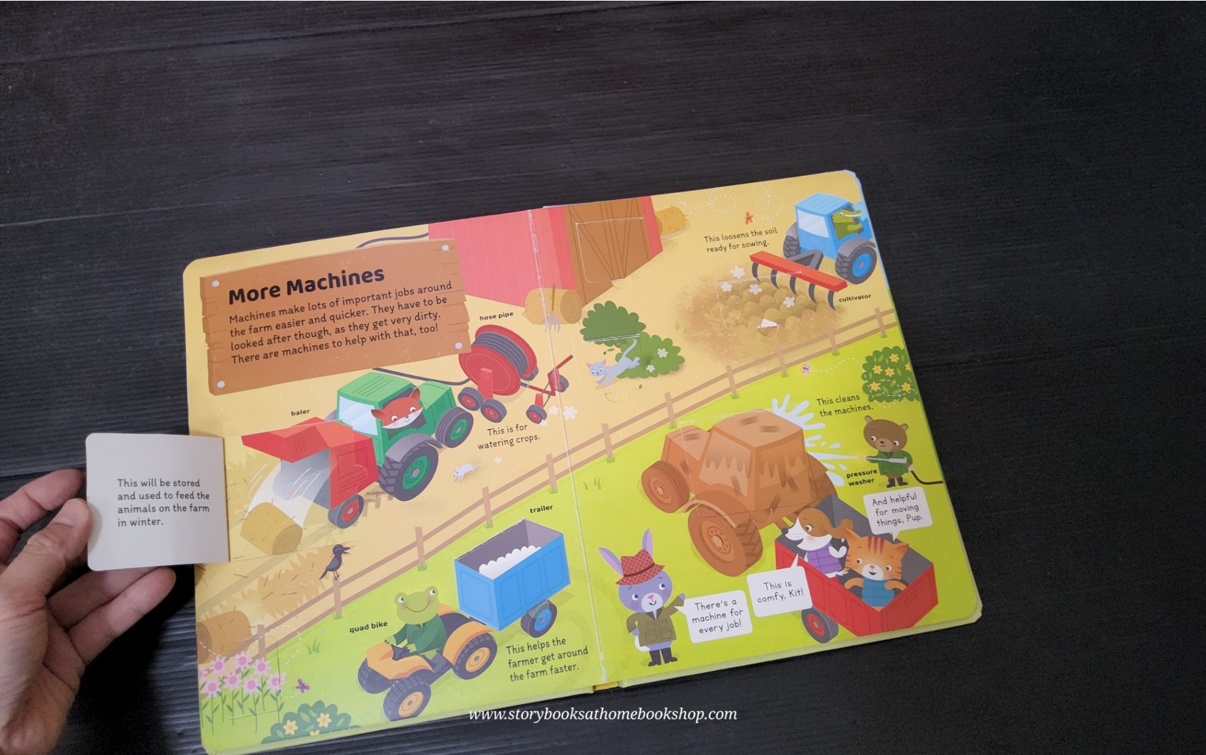 FLAPS BOARD BOOK ** 🍅🍅TOWN AND ABOUT FARM