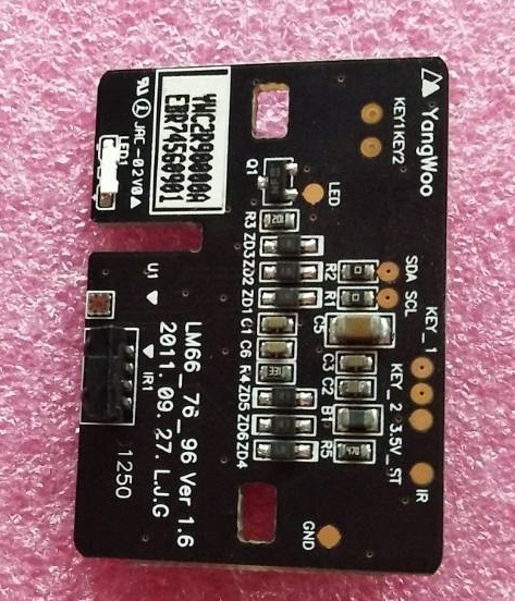 ตัวรับสัญญานรีโมทย์ทีวี แอลจี(LG) ของแท้ถอดจากเครื่อง พาร์ท EBR74560901 รุ่น 42LM7600 และรุ่นอื่นที่พาร์ทตรงกัน