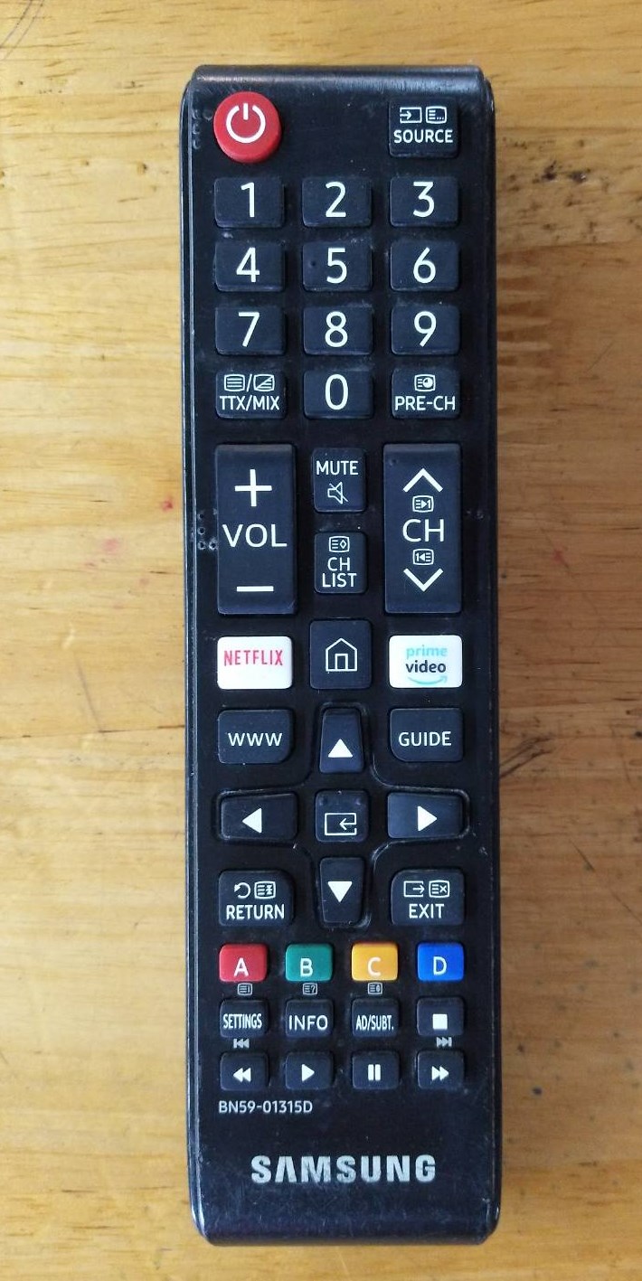 รีโมทสมาร์ททีวีซัมซุง(Remote control for samsung smart tv) ของแท้100%/มือสองพร้อมใช้งาน พาร์ทBN59-01315D :BN59-01321A
