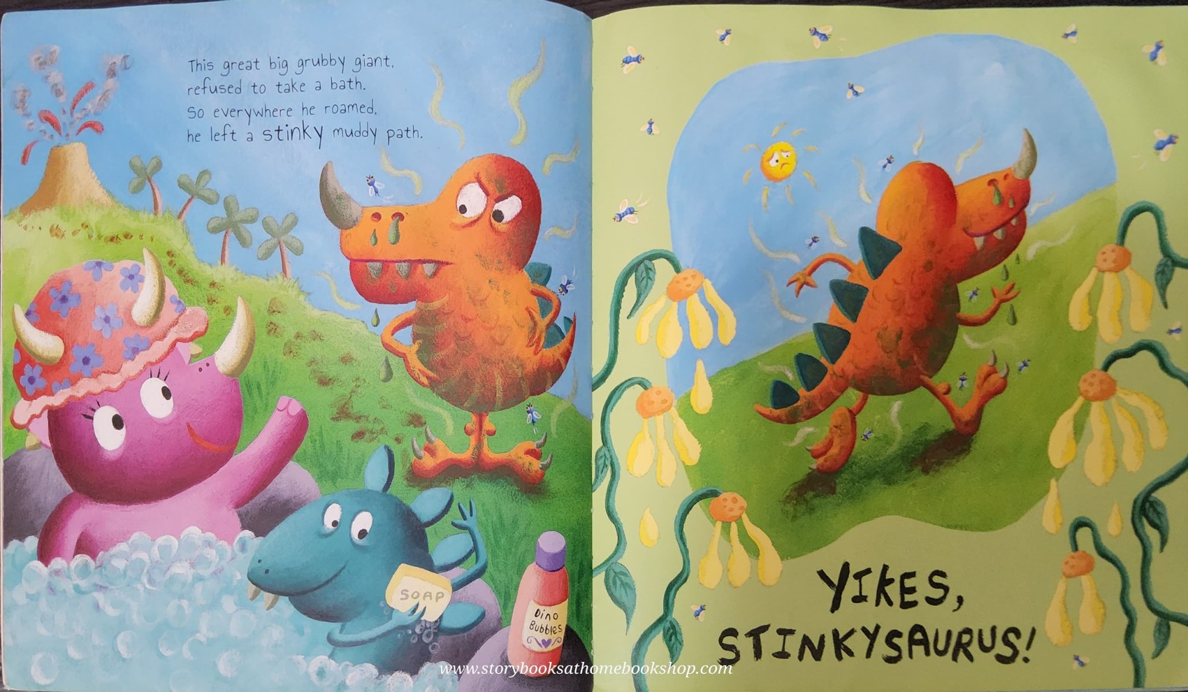 หนังสือนิทานปกอ่อน** 🍅🍅YIKES,STINKYSAURUS!