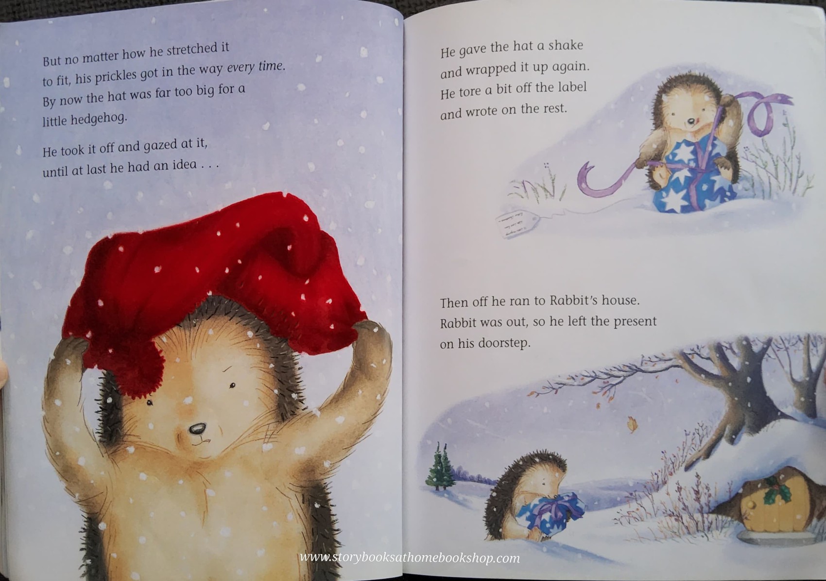 หนังสือนิทานปกอ่อน TOUCH AND FEEL** 🍅🍓ONE SNOWY NIGHT