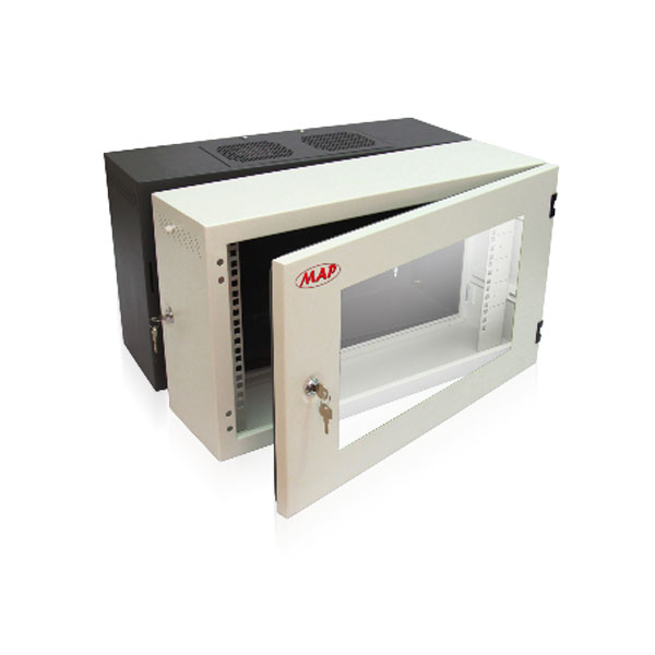 19″ Modern Wall Rack Serie. AC, 9U60*60cm.