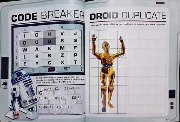 Activities Book หนังสือกิจกรรม สติ๊กเกอร์ ภาษาอังกฤษ 🍅🍓TRANSFER ACTIVITY BOOK STARWARS (50 transfers)/สภาพ 90% ใหม่นอกซีล