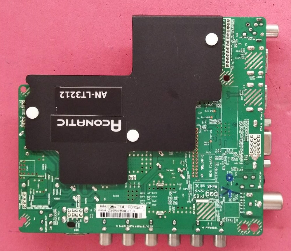 วันบอร์ด ACONATIC (อะโคเนติค) อะไหล่แท้/ของถอด ใช้กับรุ่น AN-LT3212 พาร์ท TP.V56.PB826 เวอร์ชั่นทีบาร์ PT320AT01-5