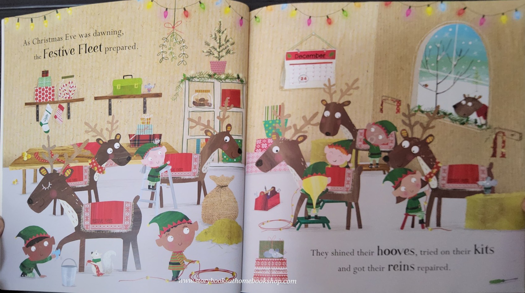 หนังสือนิทานปกอ่อน** 🍅🍓LITTLE REINDEER'S CHRISTMAS WISH