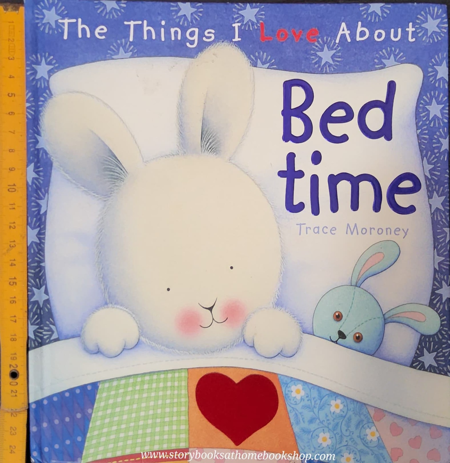 หนังสือนิทานปกแข็ง** 🍅THE THINGS I LOVE ABOUT BED TIME by TRACE MORONEY