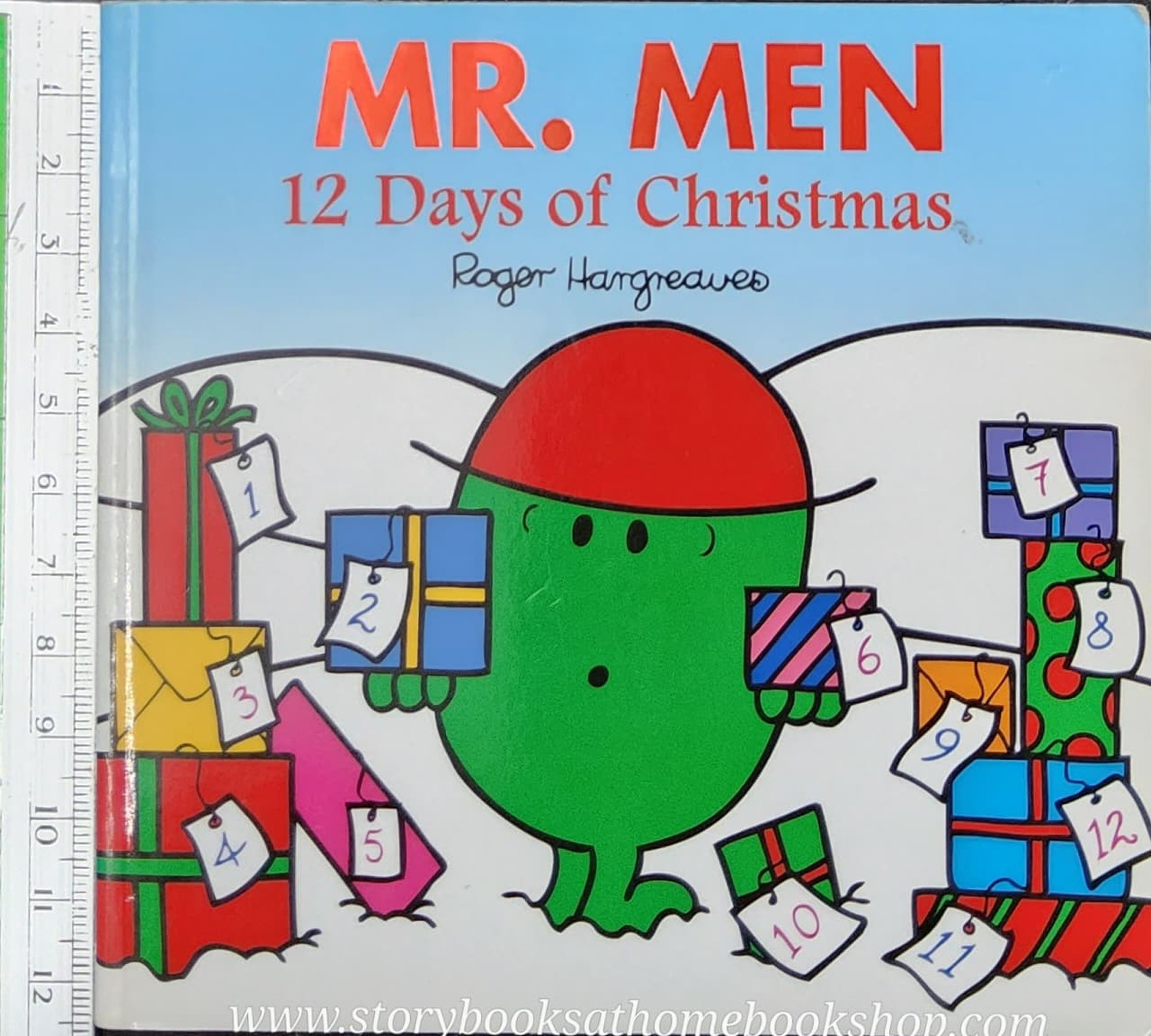 หนังสือ Bestseller Small book** **หนังสือนิทานปกอ่อน** 👉LITTLE MISS&MR.MEN👍 🍅🍅MR.MEN 12 DAYS OF CHRISTMAS by Roger Hargreaues