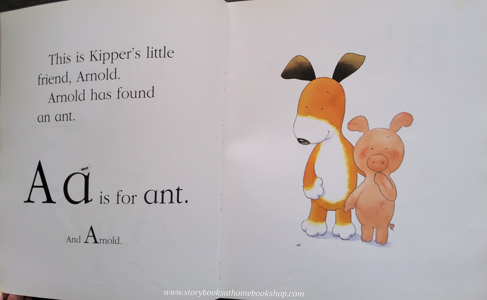 หนังสือนิทานปกอ่อน** 🍅🍓 KIPPER'S A TO Z BY MICK INKPEN