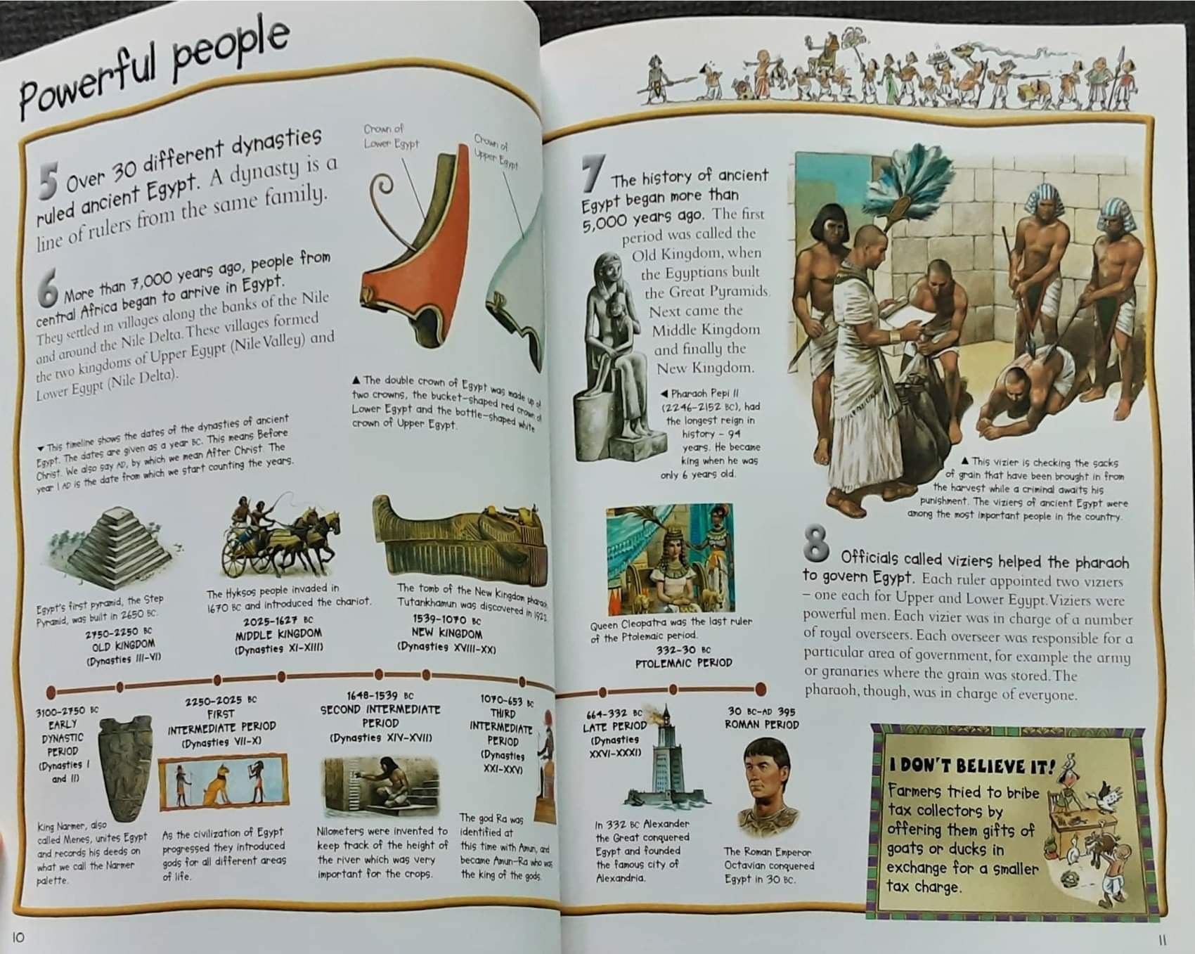 Knowledge Book** 🍅🍓100 facts Ancient Egypt