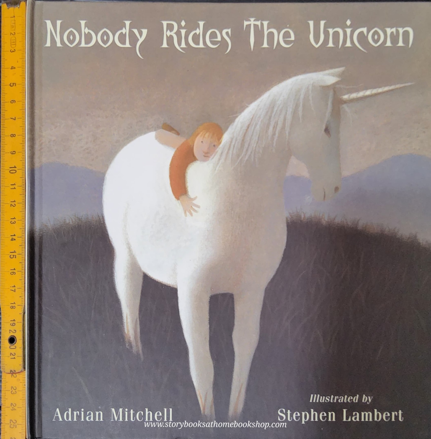 หนังสือนิทานปกแข็ง** 🍅🍓NOBODY RIDES THE UNICORN BY ADRIAN MITCHELL