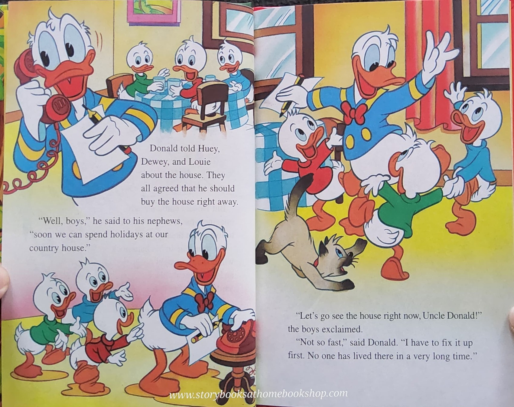 หนังสือนิทานปกแข็ง** 🍅🍅DISNEY DONALD DUCK BUYS A HOUSE