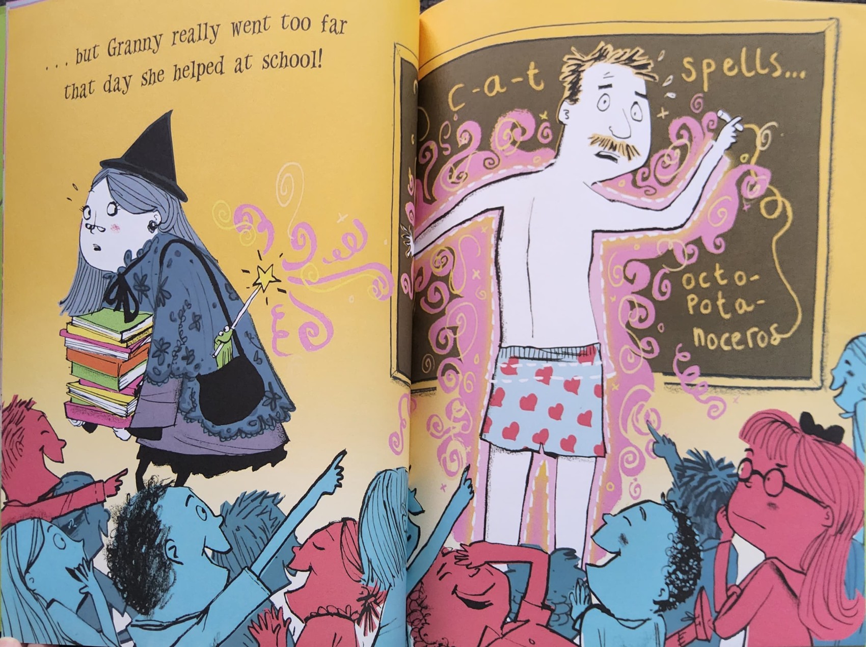 หนังสือนิทานปกอ่อน** ♥️HUBBLE BUBBLE GRANNY TROUBLE BY TRACEY CORDEROY AND JOE BERGER