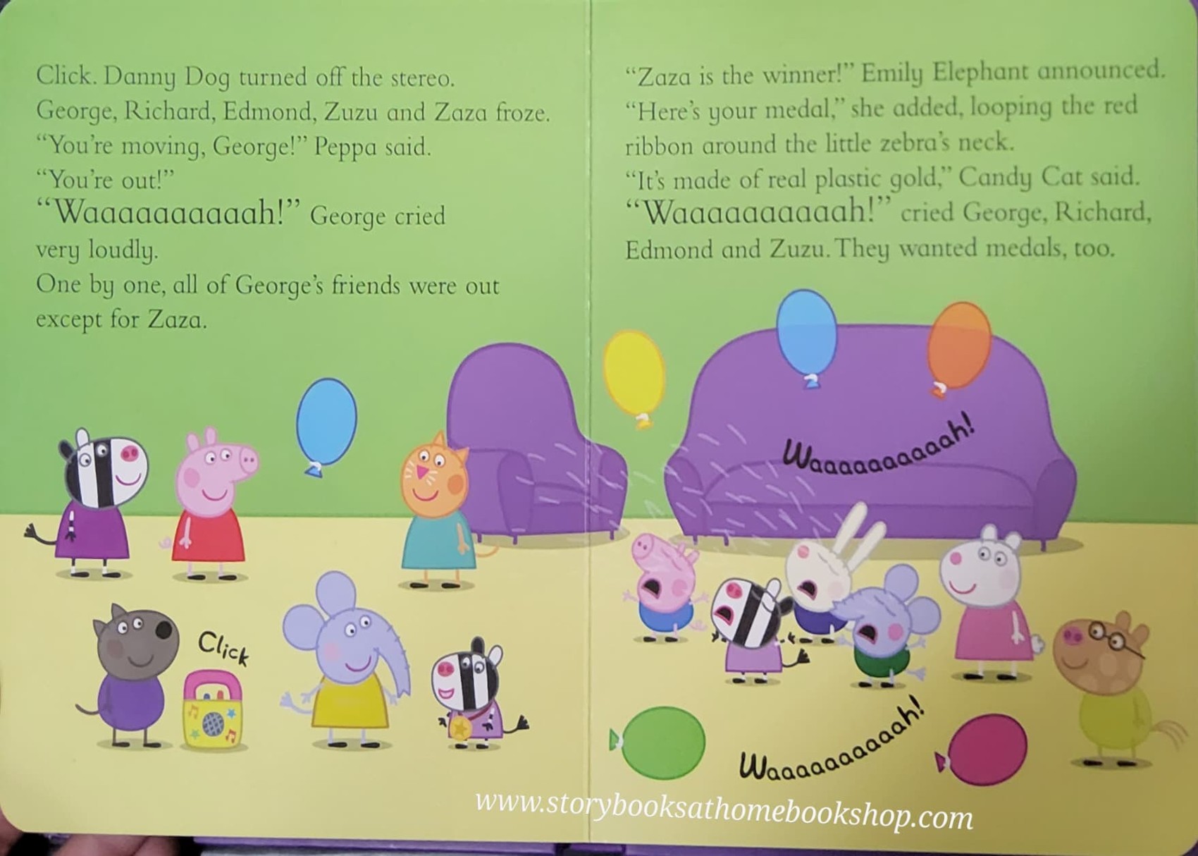 BOARD BOOK ** ♥️PEPPA PIG:HAPPY BIRTHDAY PEPPA