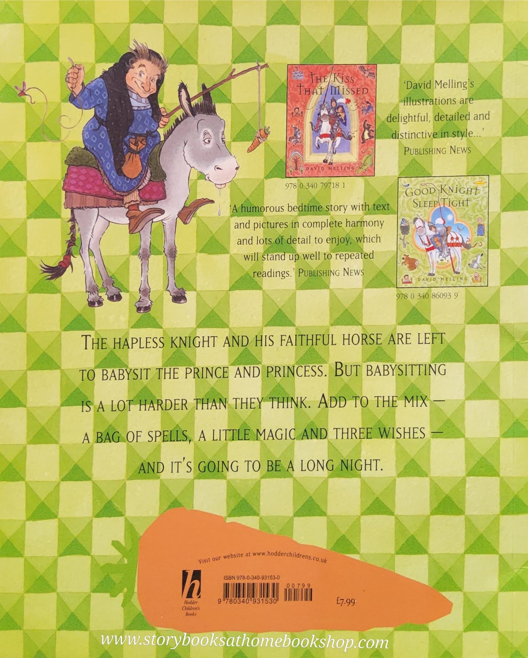 หนังสือนิทานปกอ่อน** 🍅🍅THE THREE WITHES BY DAVID MELLING