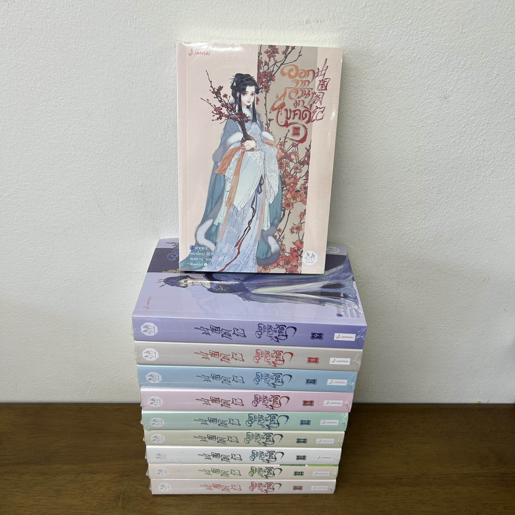 ออกจากจวนมาไขคดี เล่ม 1-10 จบ ... เหยาจี้ซาน (มือสอง) นิยาย จีนแปล นิยายรัก แจ่มใส