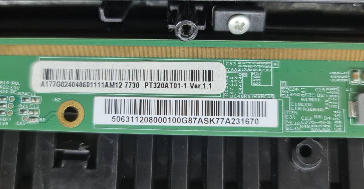 เมนบอร์ด ACONATIC (อะโคเนติค) อะไหล่แท้/ของถอด ใช้กับรุ่น AN-LT3212 พาร์ท TP.V56.PB816 เบอร์จอ-PT320AT01-1 Ver.1.0
