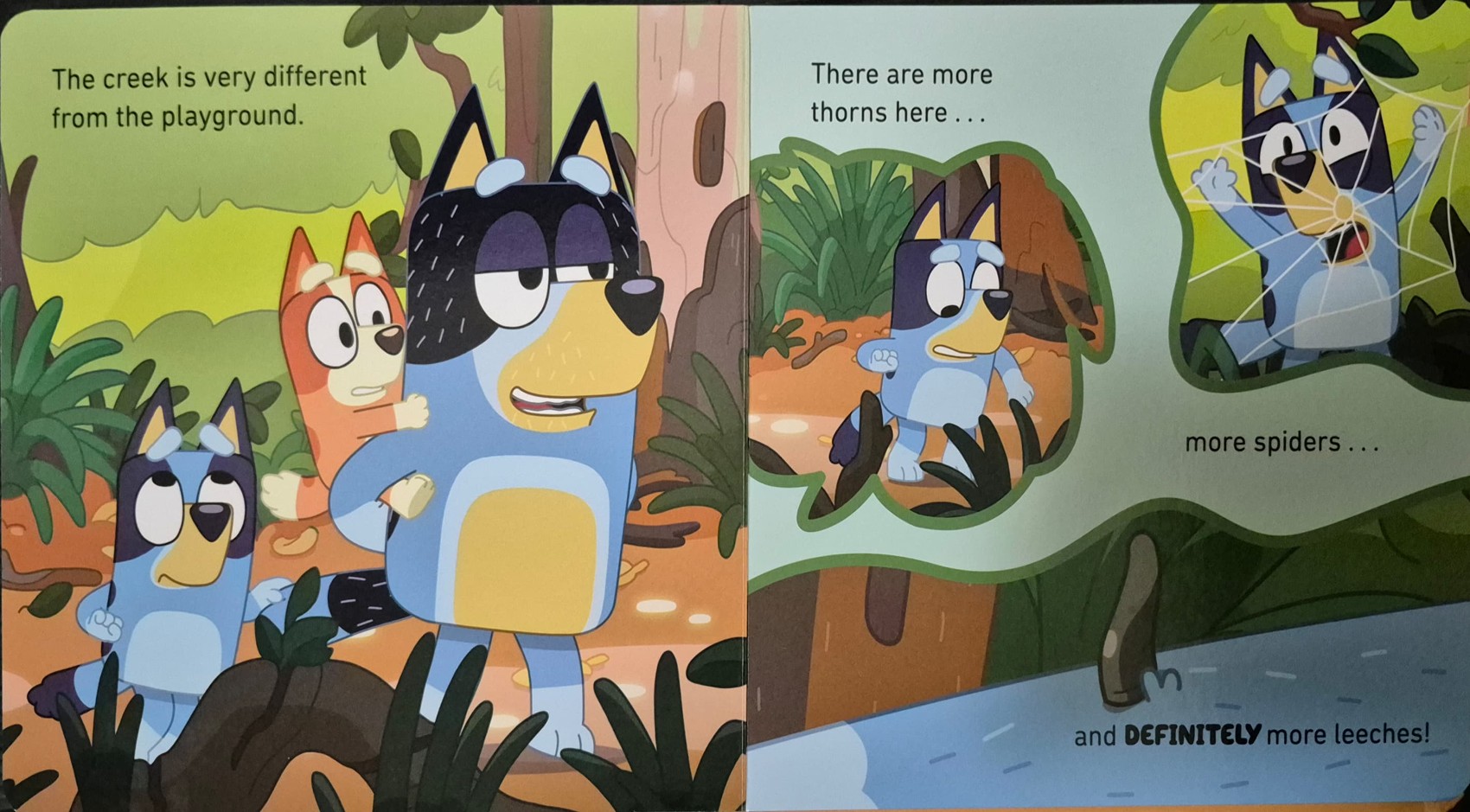 BOARD BOOK** 🍅🍓BLUEY THE CREEK