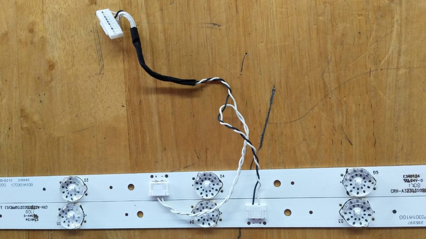 หลอดแบล็คไลท์สกายเวิส(Skyworth) อะไหล่แท้/ของถอดสภาพสวยใช้กับรุ่น32E3100 :32E200A :32E2000