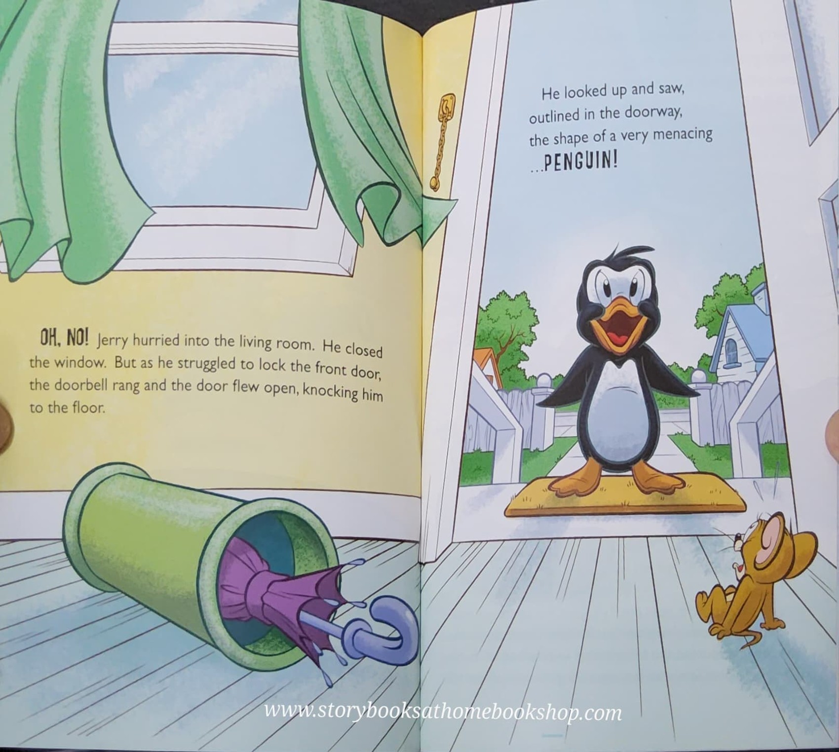 หนังสือนิทานปกอ่อน** ♥️❤️TOM&JERRY:ADVENTURES IN PENGUIN SITTING
