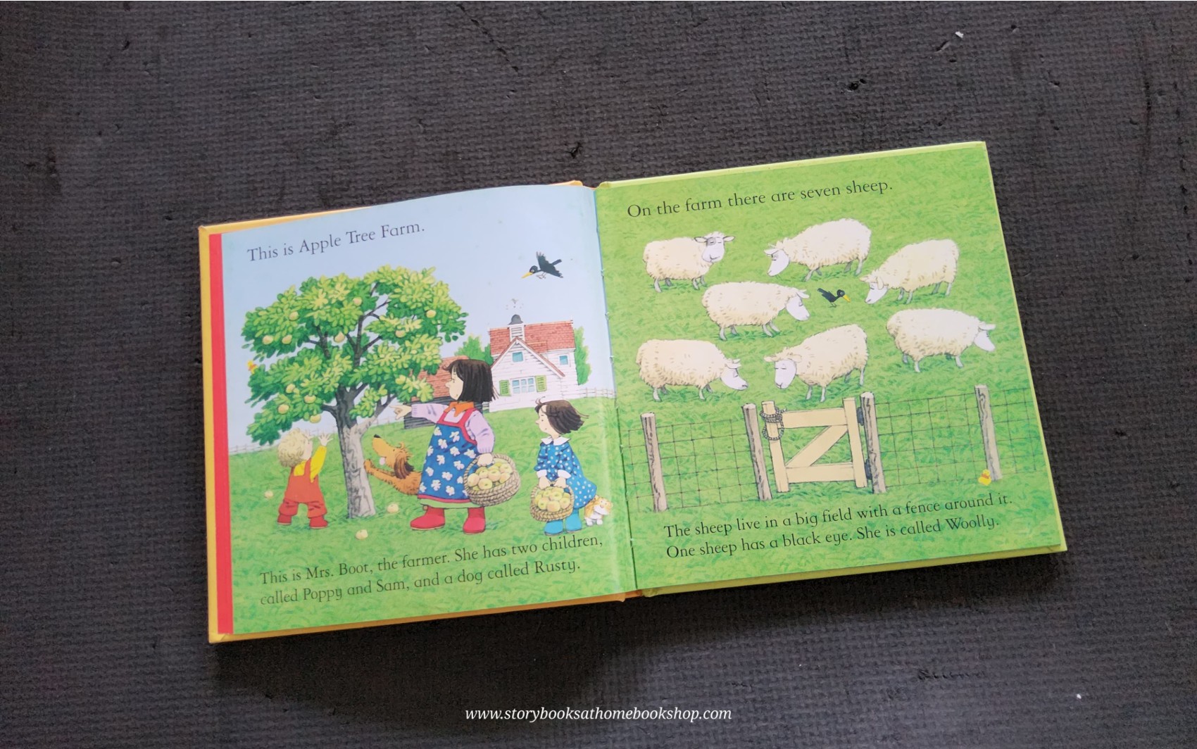 หนังสือนิทานปกแข็ง** ♥️TWO STORIES IN ONE BOOK:FARMYARD TALES FLIP BOOKS THE NAUGHTY SHEEP +PIG GETS LOST