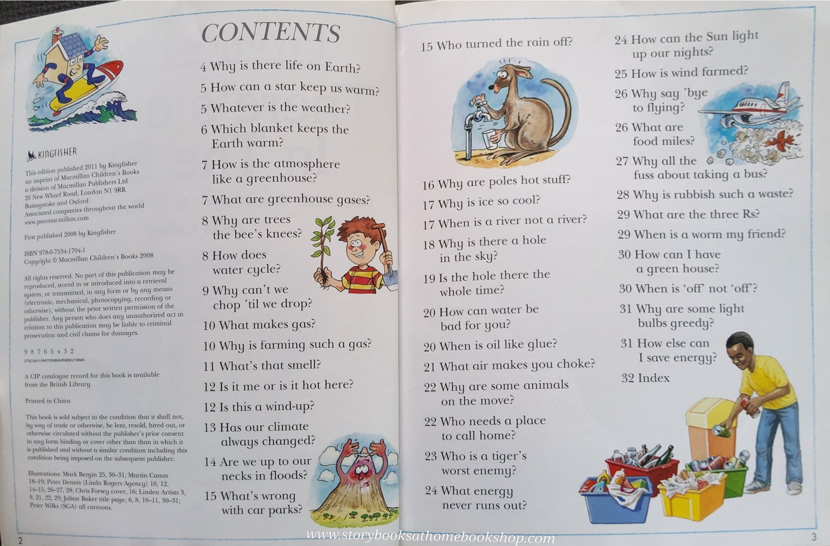 KNOWLEDGE BOOK** ♥️I WONDER WHY THERE'S A HOLE IN THE SKY AND OTHER QUESTIONS ABOUT THE ENVIRONMENT