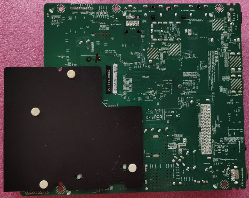 เมนบอร์ดทีวี ทีซีแอล TCL อะไหล่แท้/ของถอด ใช้กับรุ่น LED40S62 พาร์ท TPD.NT72563.PB771 เบอร์ทีบาร์V400HJ6-PE1