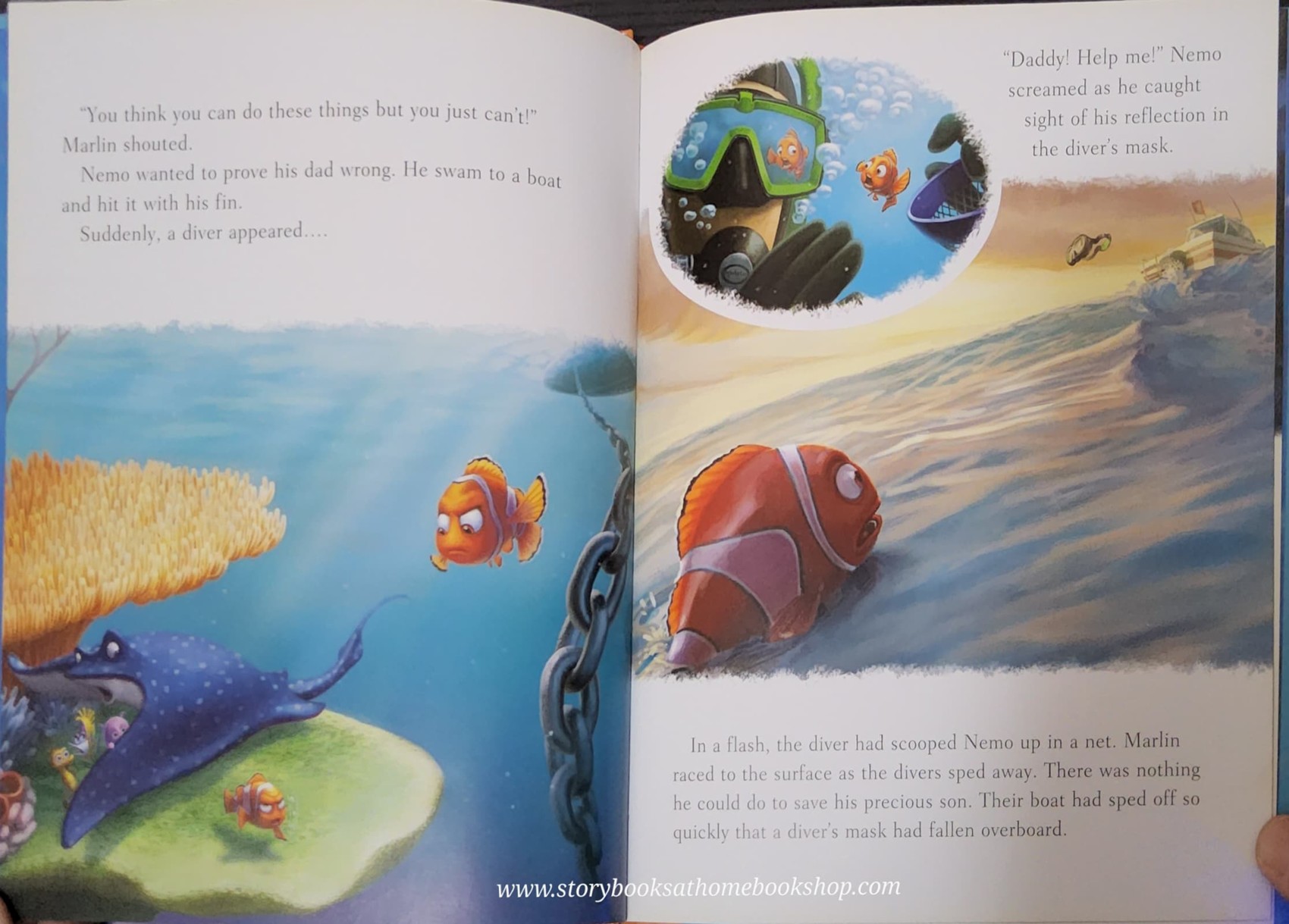 หนังสือนิทานปกแข็ง** 🍅🍓DISNEY PIXAR FINDING NEMO