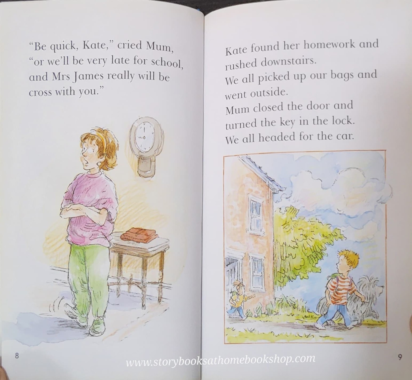 หนังสือนิทานปกแข็ง ** 🍅🍓READ WITH LADYBIRD:L3BOOK 1 THE GHOST HOUSE