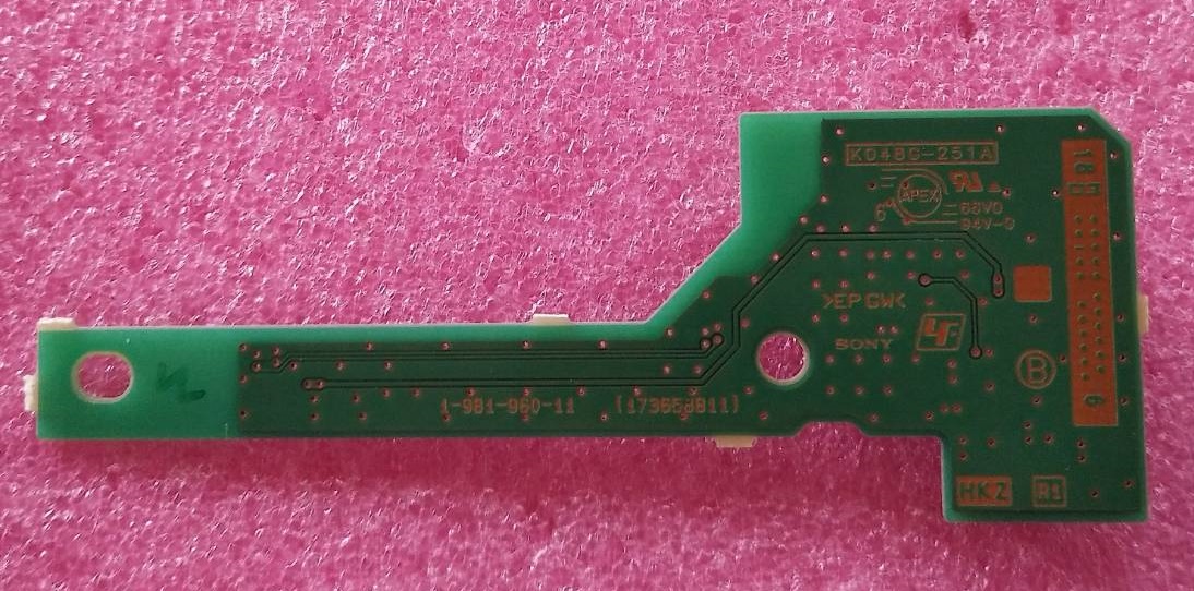 ตัวรับรีโมททีวี SONY(โซนี่) มือสองพร้อมใช้งาน พาร์ท1-981-960-11 ใช้กับรุ่น KD-55X7000E KD-65X7000E KD-49X7000E