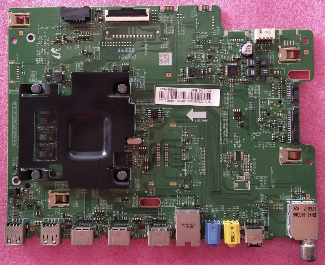 เมนบอร์ดทีวีซัมซุง/อะไหล่ทีวีซัมซุง(Mainboard TV SAMSUNG) ของแท้ถอดจากเครื่อง รุ่น UA43M5500AK UA49M6300AK UA55M6300AK UA49M5500AK UA55M5500AK ใช้ได้กับพาร์ทที่ระบุไว้ด้านล่าง)