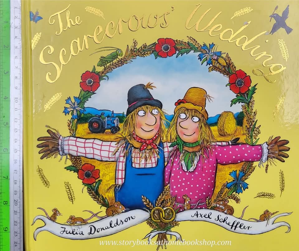 หนังสือนิทานปกแข็ง** 🍅🍅THE SCARECROWS' WEDDING BY JULIA DONALSON.AXEL SCHEFFLER