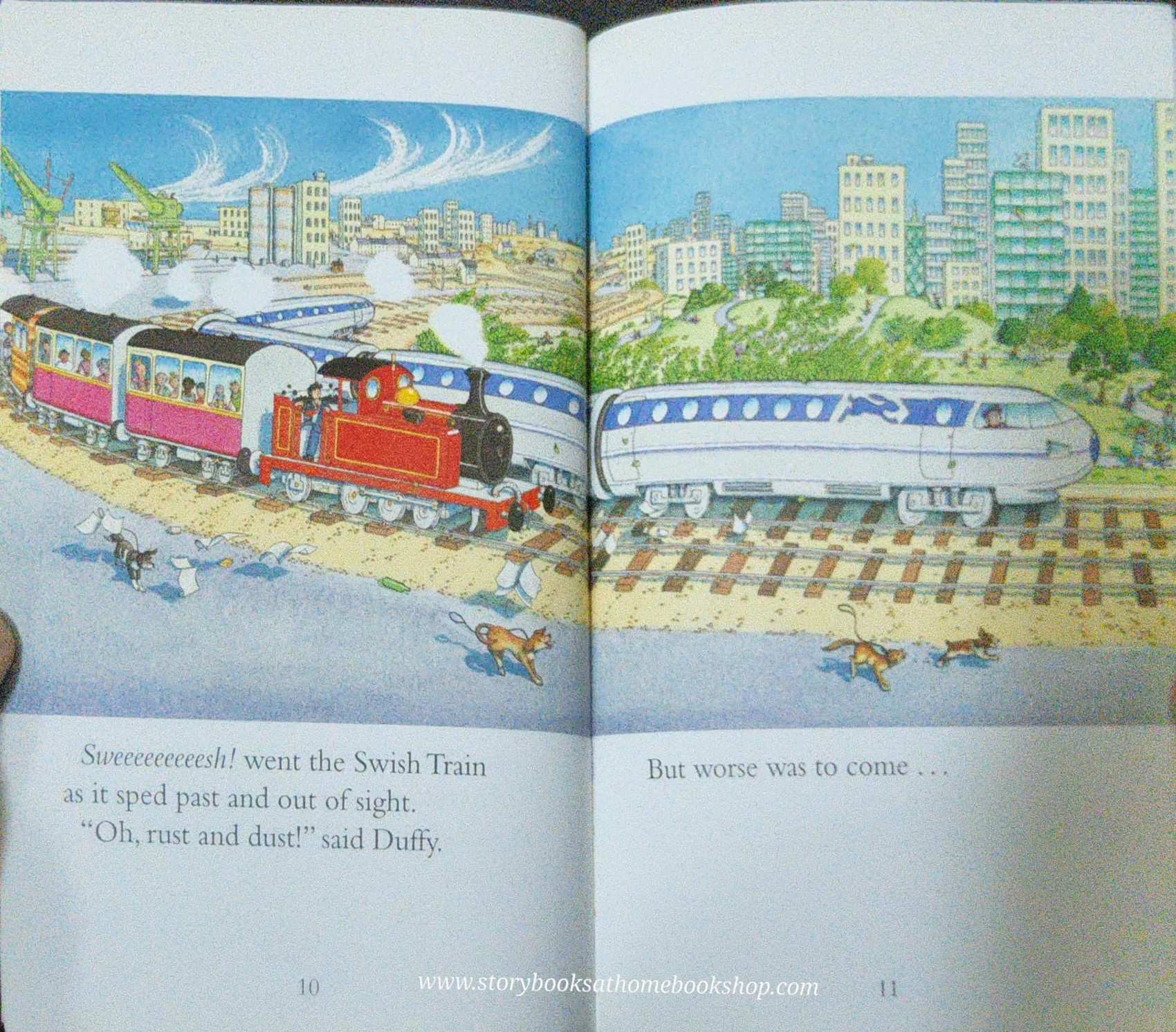 หนังสือนิทานปกอ่อน ** 🍅🍓LITTLE RED TRAIN RACE TO THE FINISH!