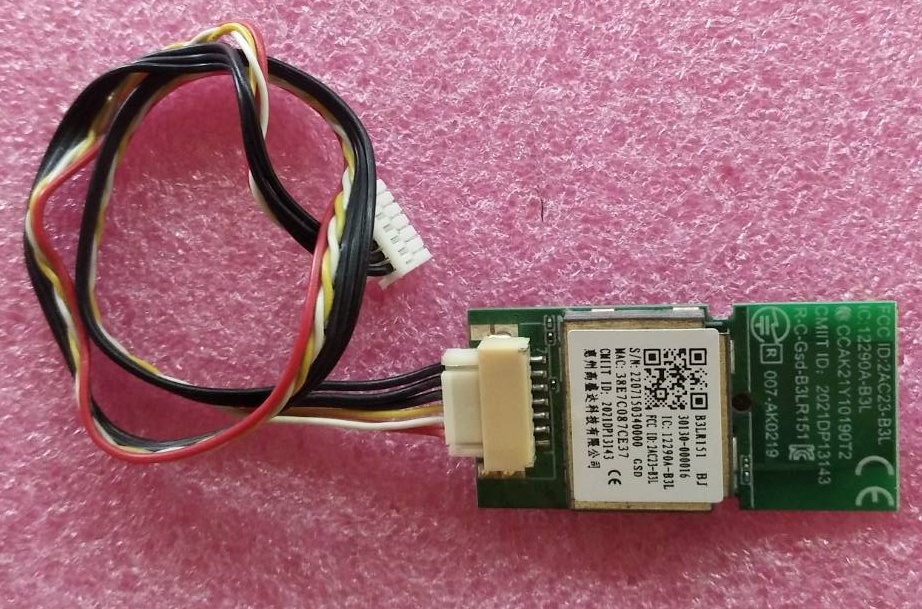 ตัวรับสัญญาณบลูทูธ BlueToothmodule TCL (ทีซีแอล) อะไหล่แท้#มือสองพร้อมใช้งาน รุ่นLED32S66A พาร์ท30130-000016