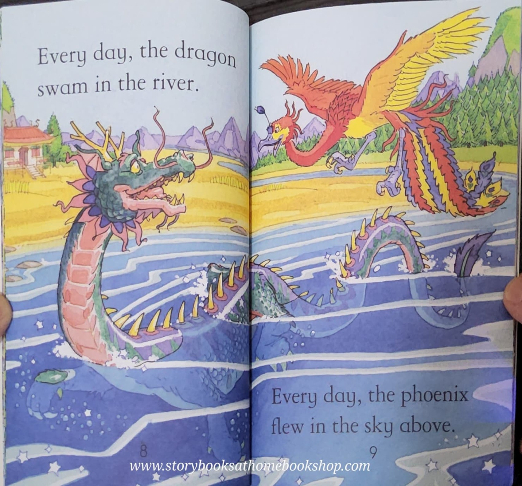 หนังสือนิทานปกอ่อน** ♥️USBORNE FIRST READING: THE DRAGON AND THE PHOENIX