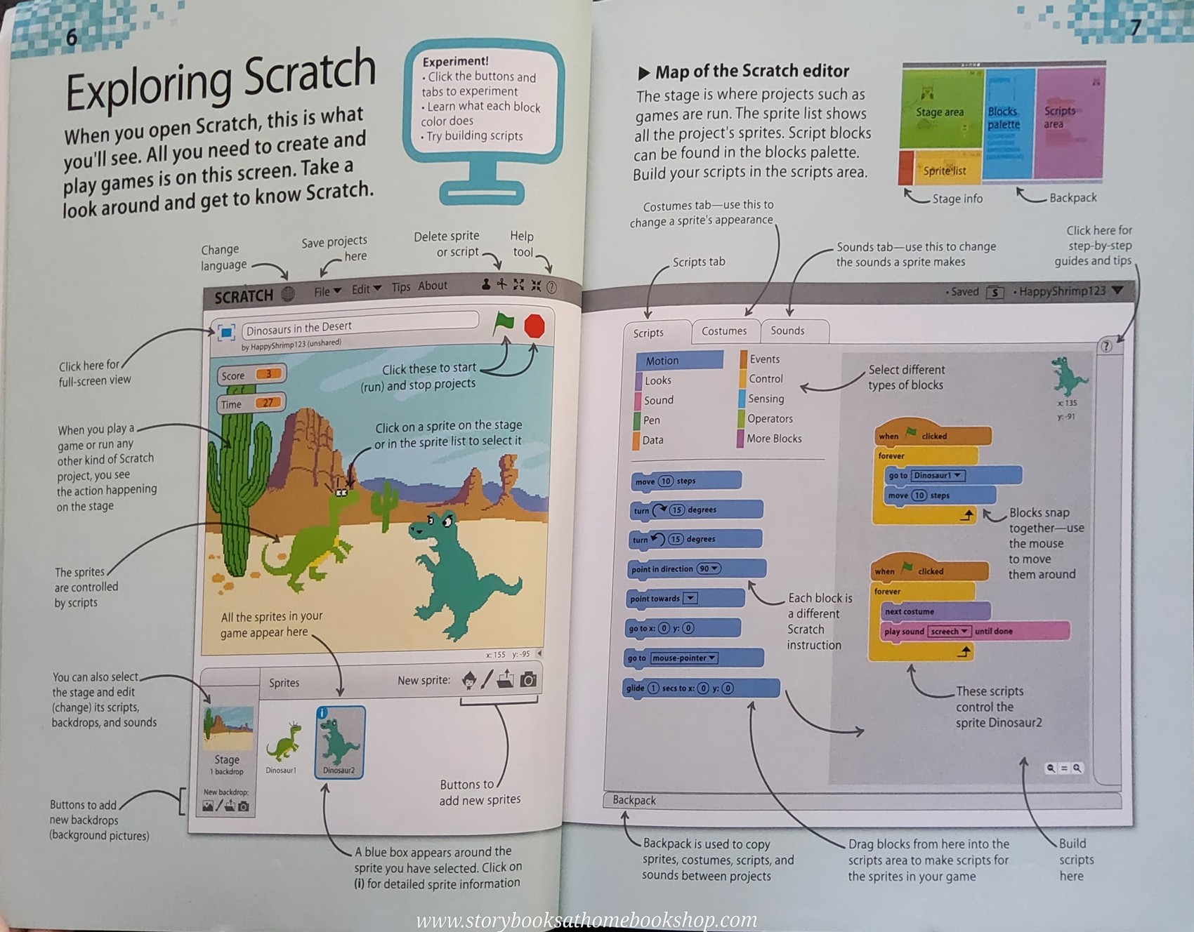 KNOWLEDGE BOOK** ♥️♥️DK WOKBOOKS CODING IN SCRATCH:GAMES