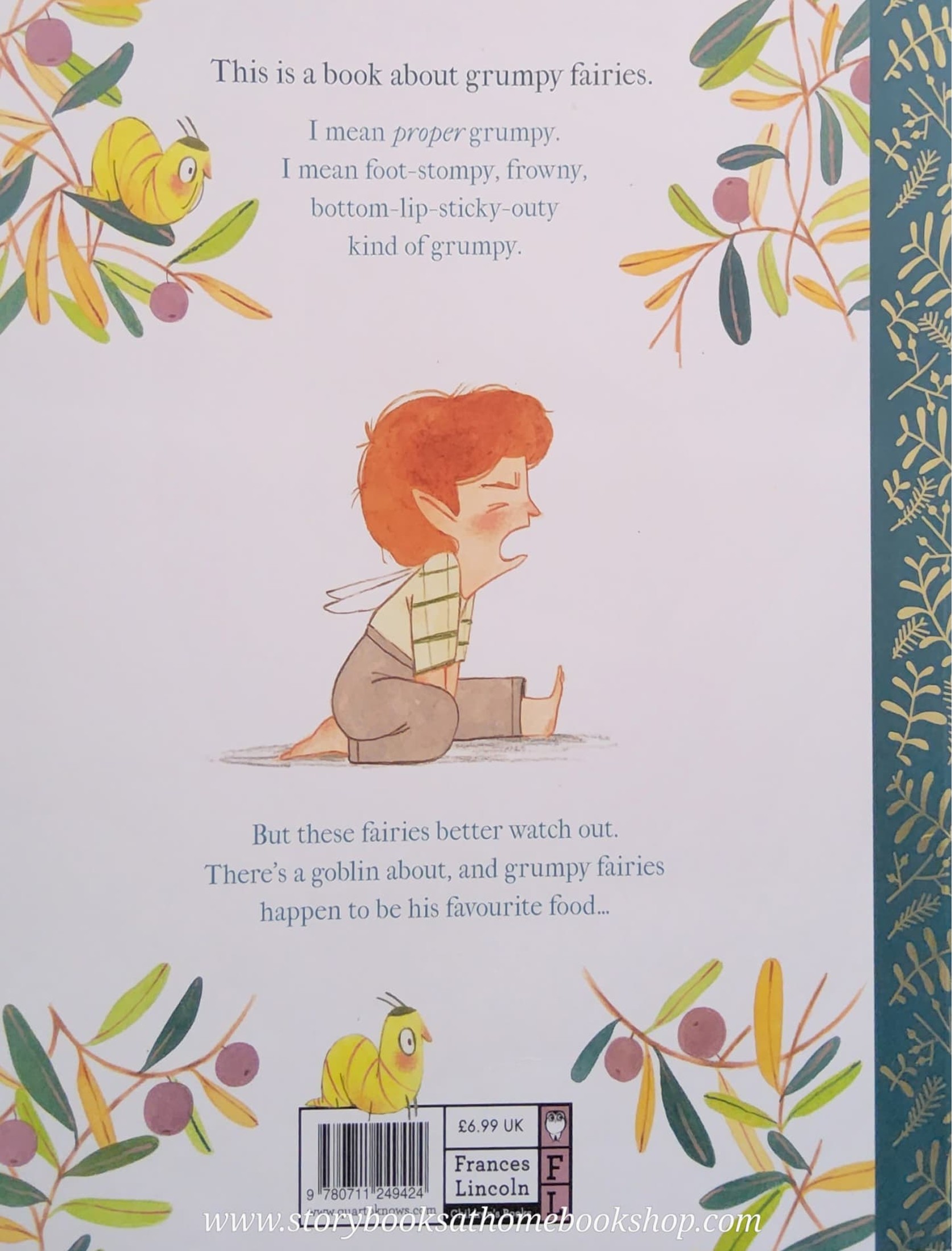 หนังสือนิทานปกอ่อน** 🍅🍓THE GRUMPY FAIRIES BY BETHAN STEVENS