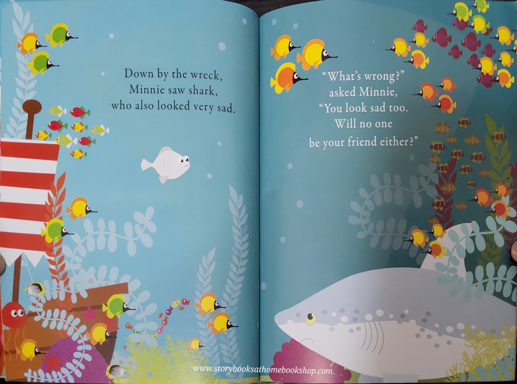 หนังสือนิทานปกอ่อน** 🍅🍓MINNIE THE MINNOW BY SAM WALSHAW