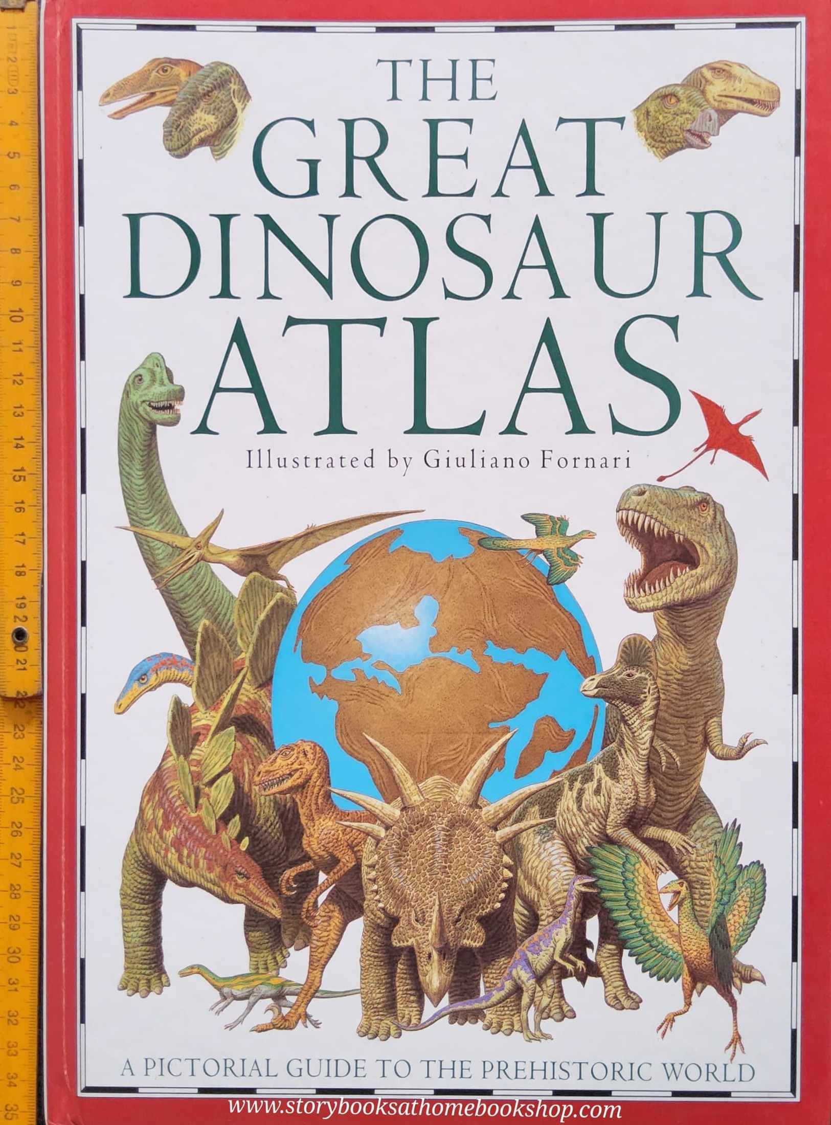 KNOWLEDGE BOOK** ♥️THE GREAT DINOSAUR ATLAS