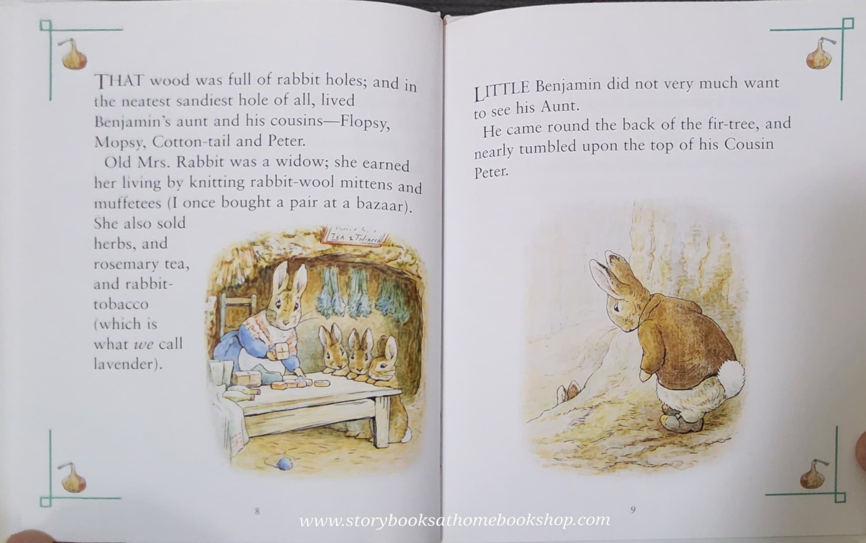 หนังสือนิทานปกแข็ง** 🍅🍓THE TALE OF BENJAMIN BUNNY BEATRIX POTTER
