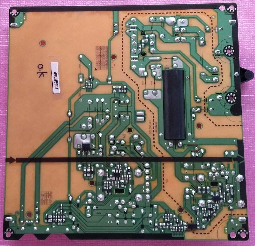 ซับพลายทีวี แอลจี LG ของแท้มือสองถอดจากเครื่อง ใช้กับรุ่น 49LH570T 49LH590T 49LV300C พาร์ทEAY64310601 EAX66851401