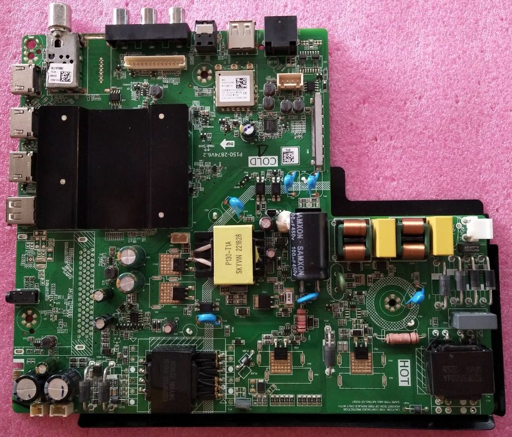 วันบอร์ดทีวีอะโคเนติค (One Board TV ACONATIC) มือสองพร้อมใช้งาน รุ่น50US200AN พาร์ท P150-2874V6.0 ทีคอน TC.P500UHDPV7D.2